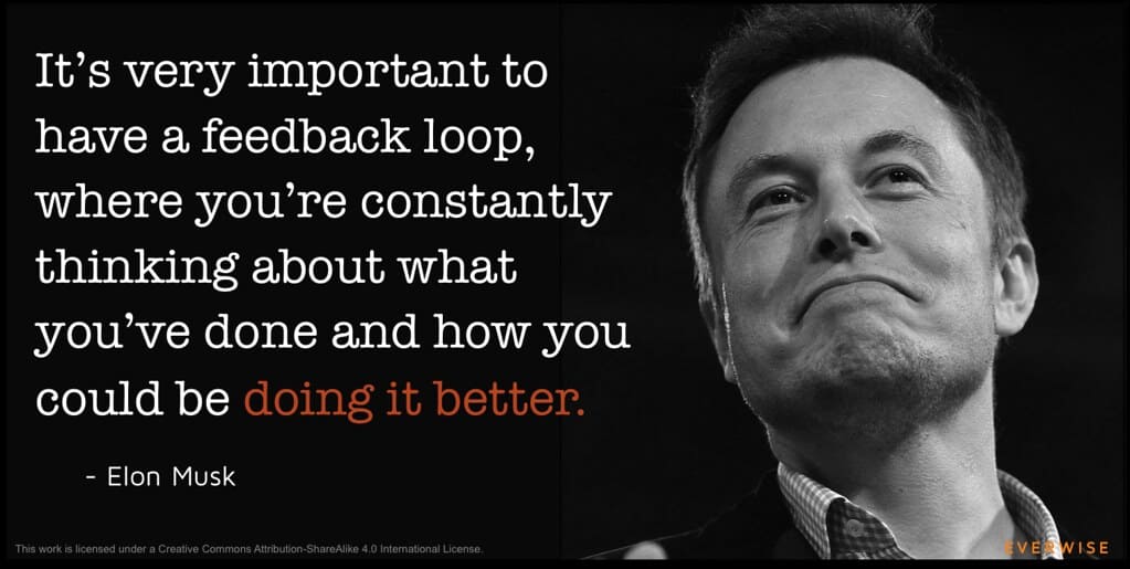 Elon musk on feedback loop 